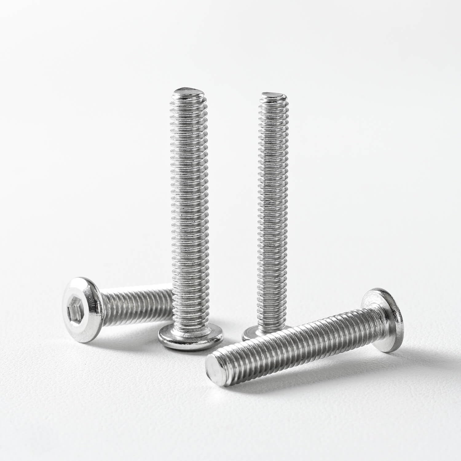Flat Head Hex Socket Cap Screws Stainless Steel 1/4″-20X2″ 10 Pieces