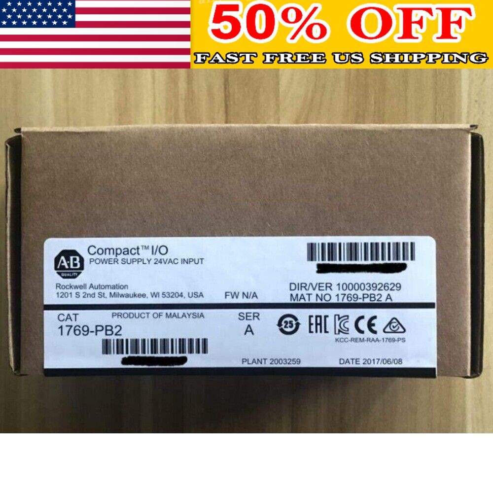Sealed AB 1769-PB2 / A CompactLogix DC 2A/0.8A Power Supply 1769PB2 NEW