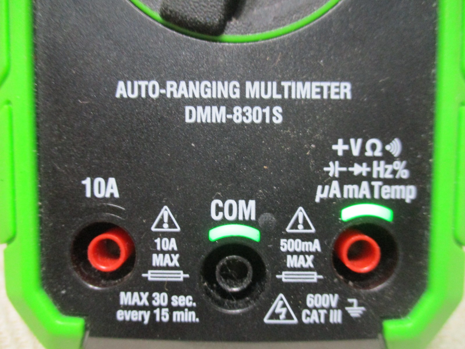 Commercial Electric 600-Volt True RMS Auto-Ranging Digital Multimeter & OT-112R