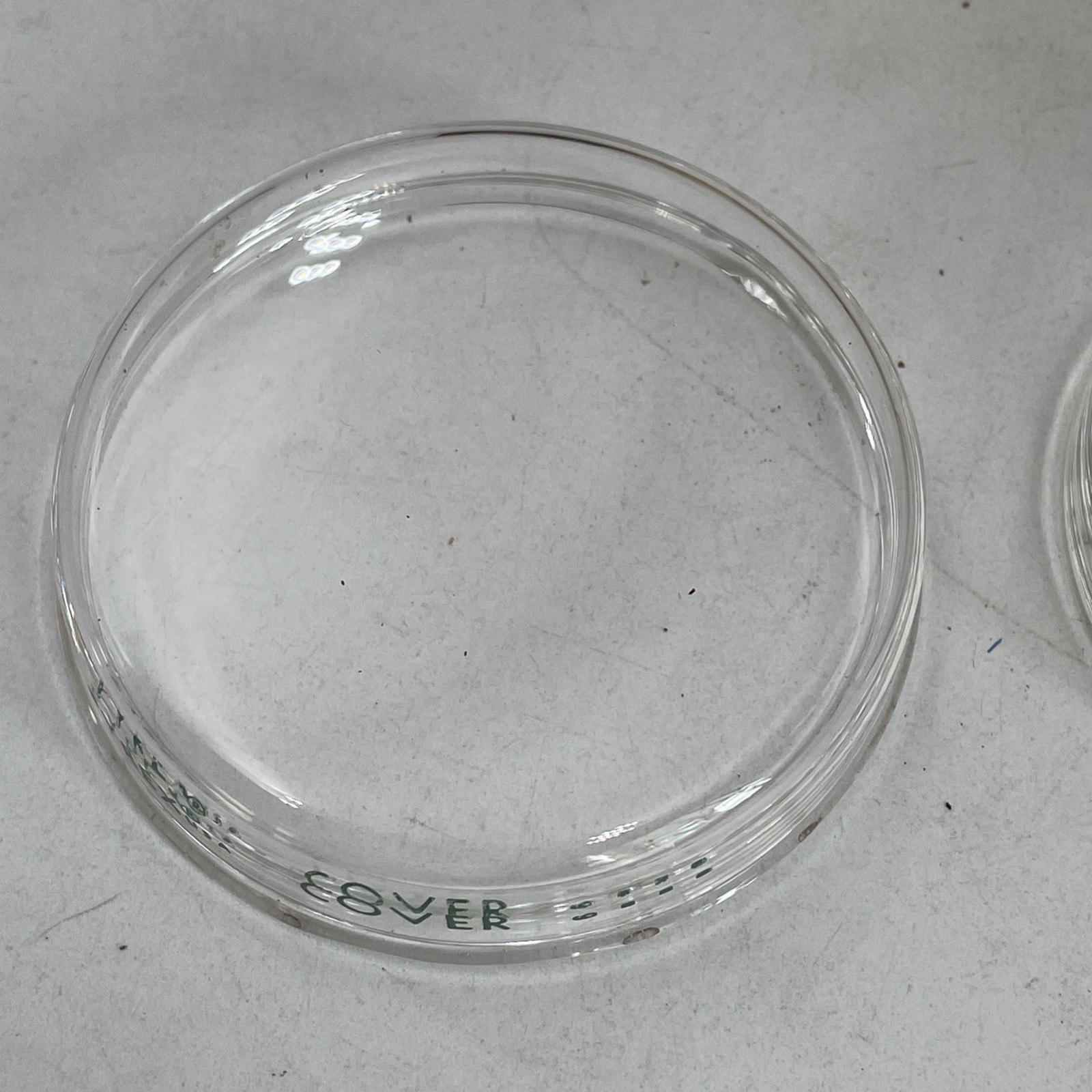PYREX 3160 60X15 Complete Petri Dish with Cover Corning New Old Stock Box Of 12
