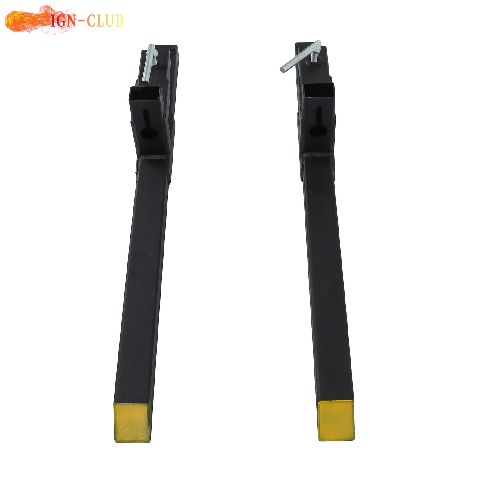 Clamp on Pallet Forks Tractor Forks Heavy Duty Bucket Fork 43″ 2000 lbs