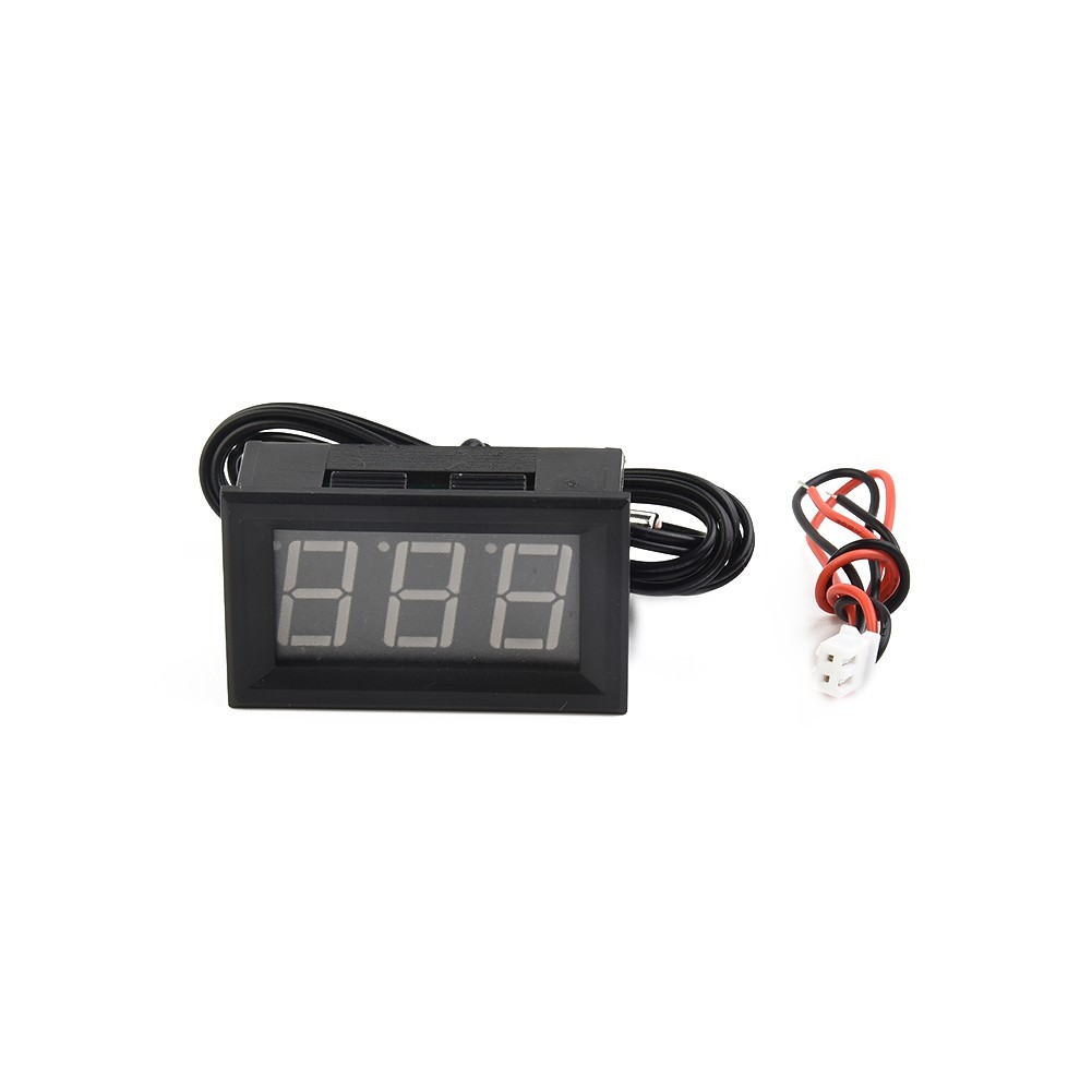 Large LCD Digital Thermometer Temperature Auto Car Meter Gauge With Probe DC 12V