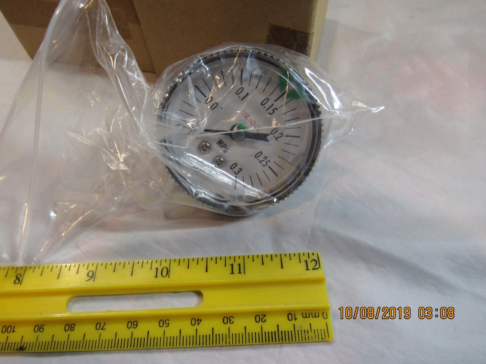 Qty. 2 NEW NKS Gauges GK49-SO2, DAT1/4, 0.3 MPa