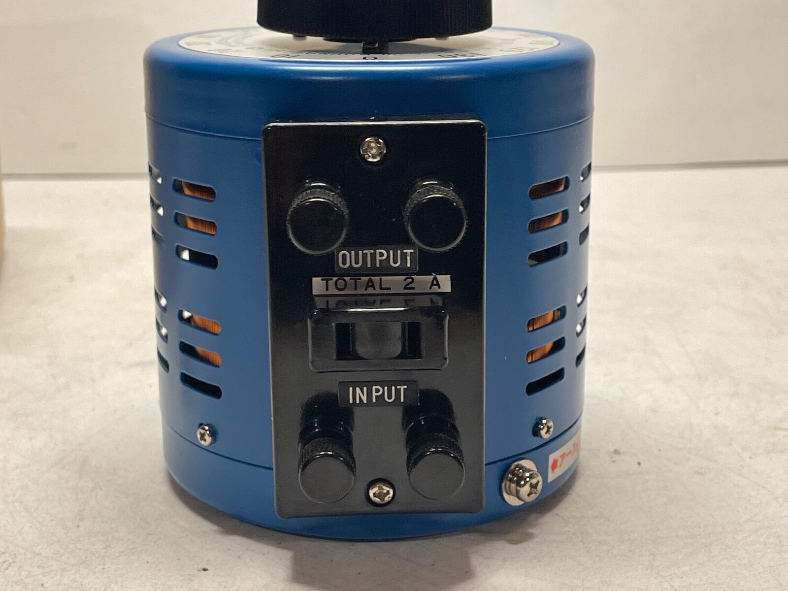 Matsunaga SD-132-J Slide Regulator Variable Transformer 2A In: 110V Out: 0-130V