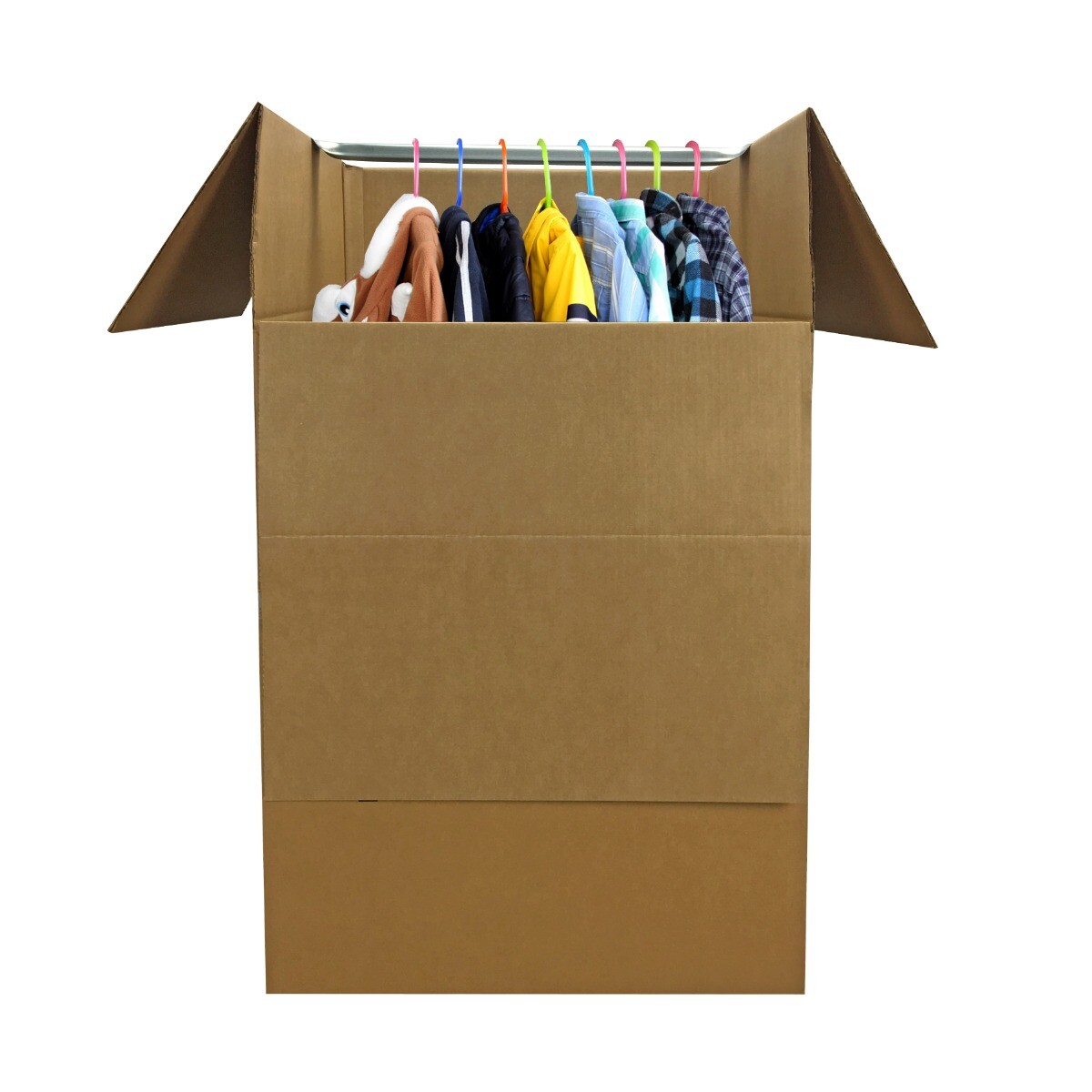 UBMOVE Shorty Wardrobe Moving Box (2 Piece) 20″ x 20″ x 34″