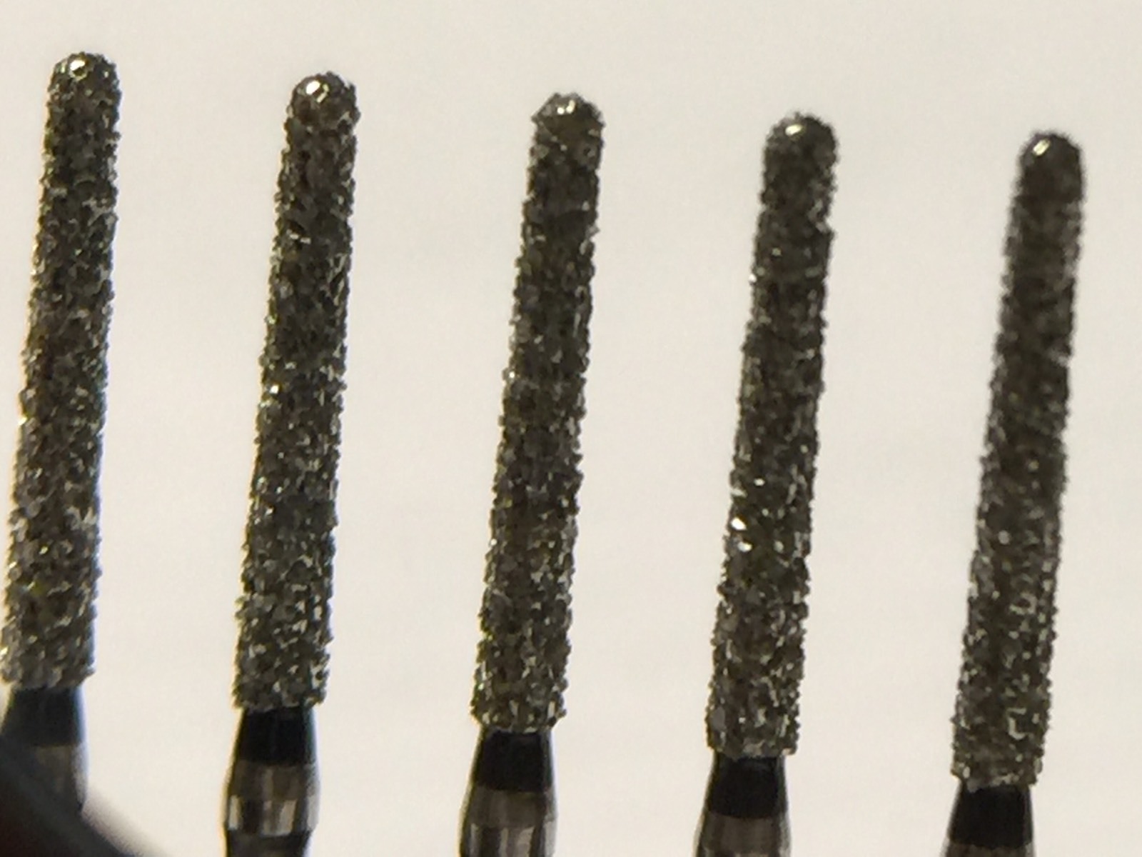 Diamond Burs 50×199-856-015sXC extra course 1.6 mm Diameter 10mm Cutting Length.