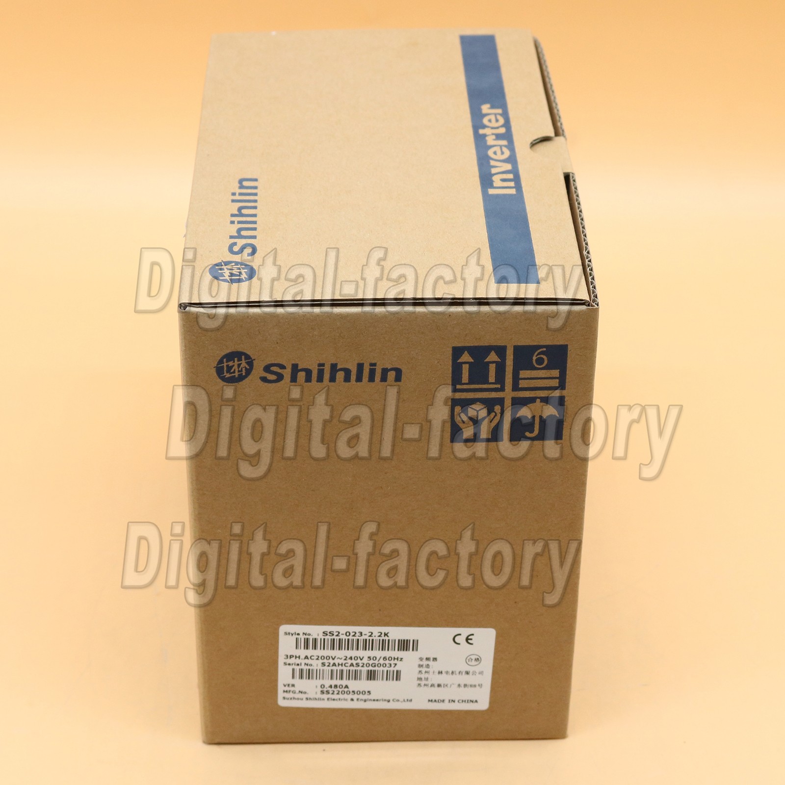1PC New For Shihlin SS2-023-2.2K inverter In Box Free Shipping
