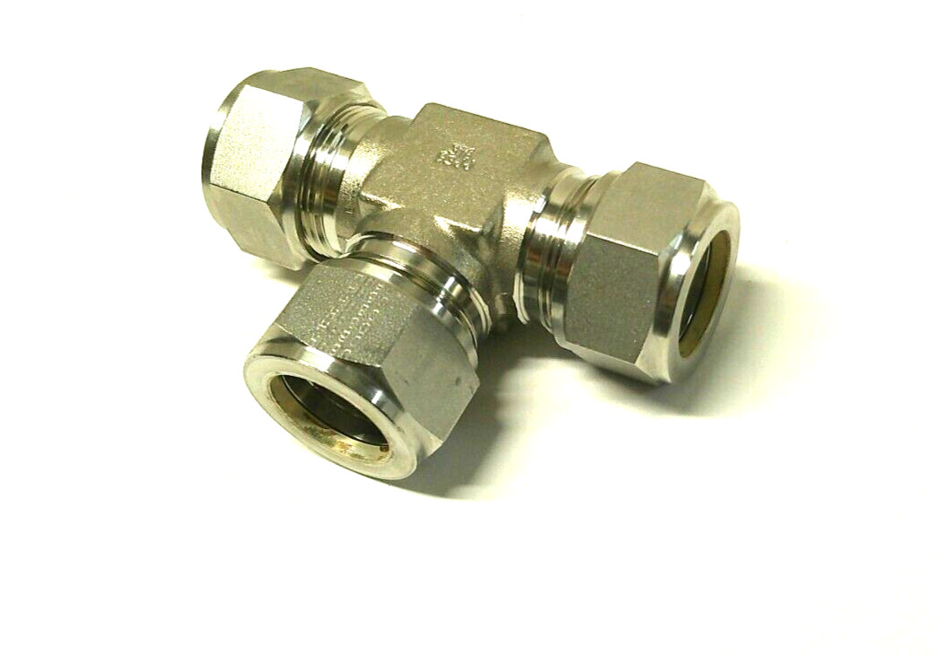 Hoke Gyrolok 12TTT316 Union Tee 3/4″ Tube OD 316SS Compression Fitting <12TTT316