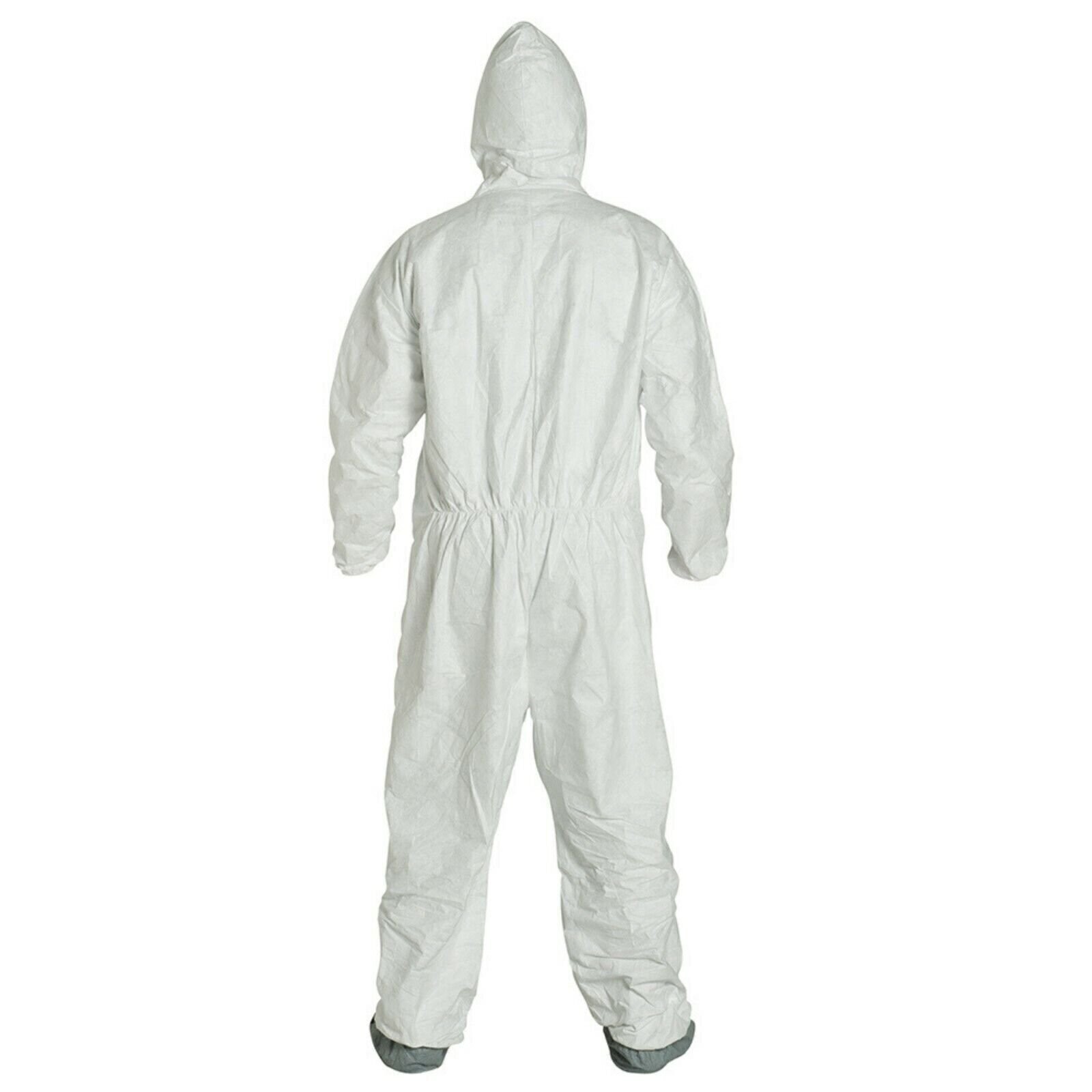 Dupont TY122S Tyvek Coverall Bunny Suit Hood and Booties Size M – 5XL – VARIETY