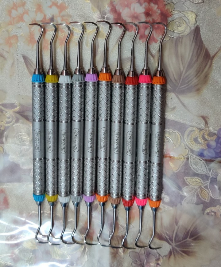 Hu-Friedy SH6/79E2 H6/H7 EverEdge 2.0 Double End Hygenist Sickle Scaler 10 piece