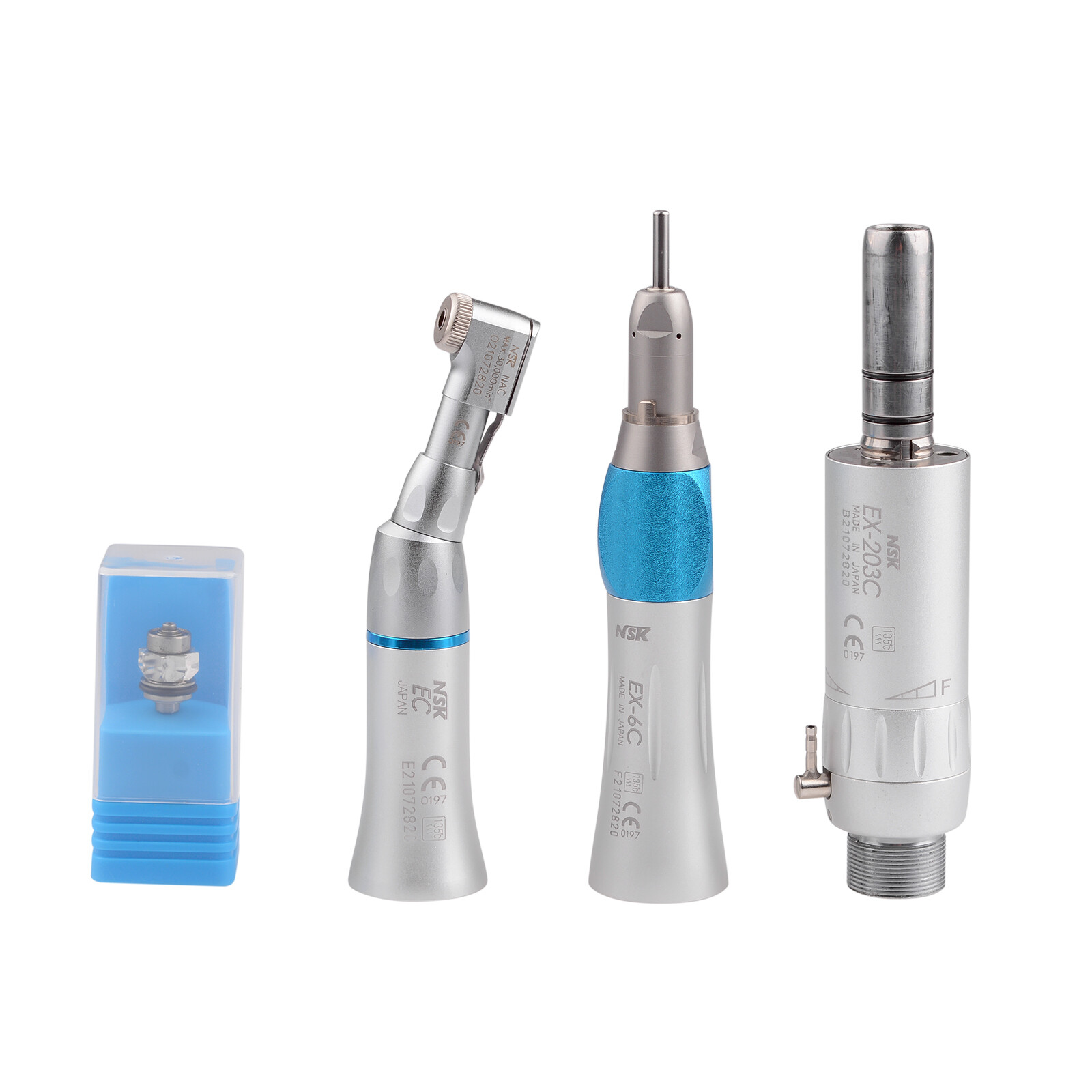 Dental PANA-Max LED High Speed Handpiece+Air Scaler+EX203C Low Speed 2H