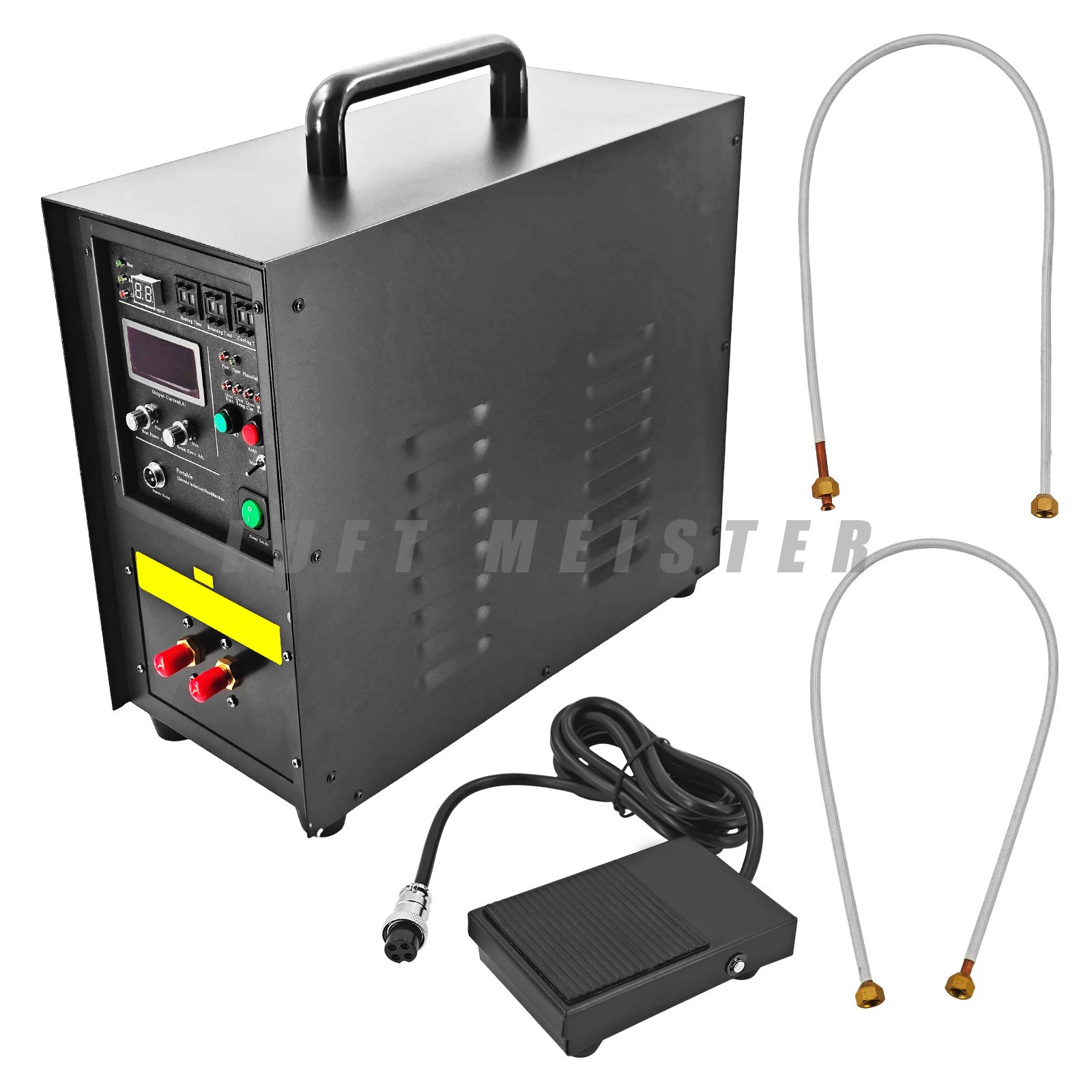 15KW High Frequency Induction Heater Metal Melting Furnace Portable Machine NEW