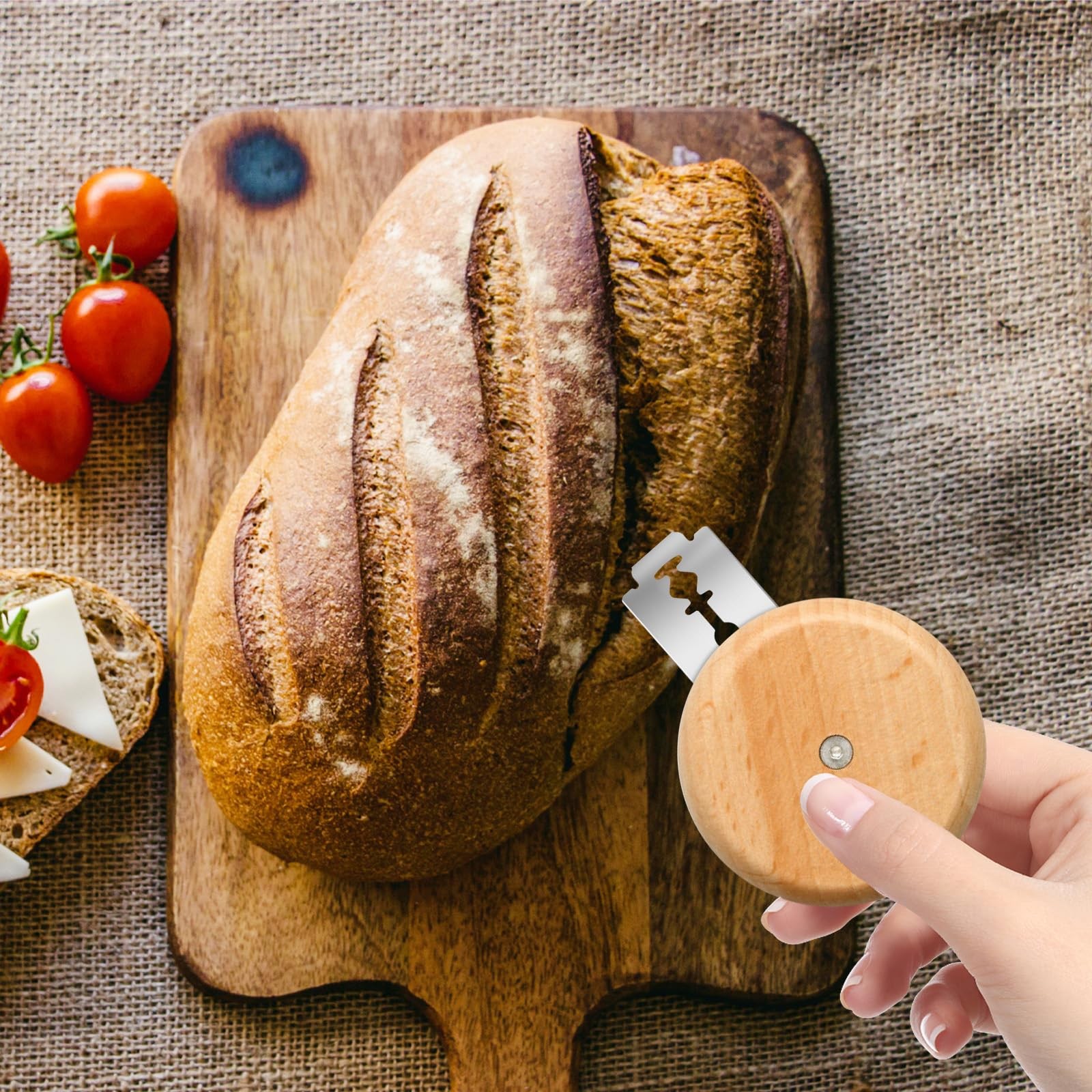 Josojoou 30 Pieces Bread Lame Blades Refill, Stainless Steel Normal, Silver