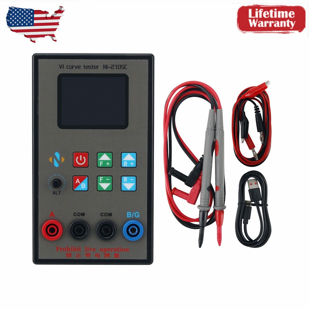 NI-210SC VI Curve Tester 18 Levels Frequencies Adjustable 2.0-in TFT Screen USA