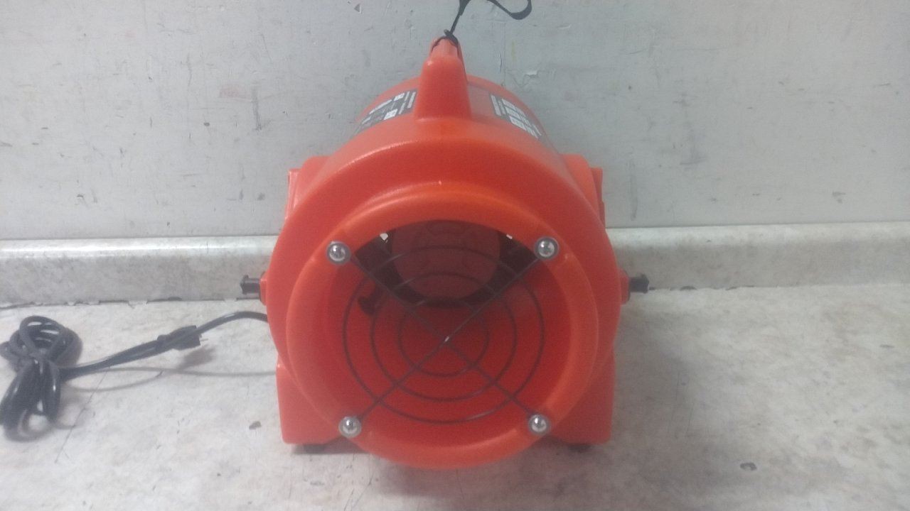 Air Systems International CVF-8AC 1/3 HP 115VAC 8 In Duct Dia Confined Space Fan