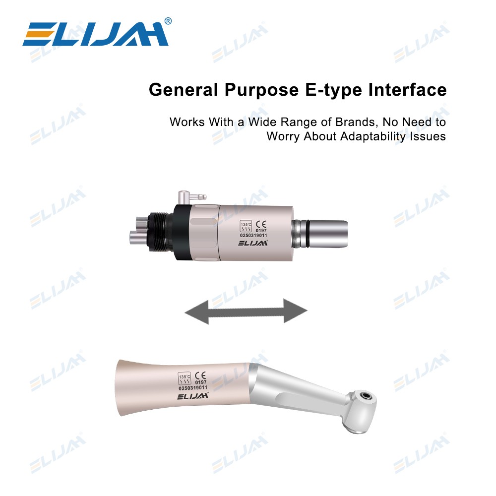 Dental 1:1 Low Speed Contra Angle Handpiece Implant For ø2.35mm Bur E-Type FX205