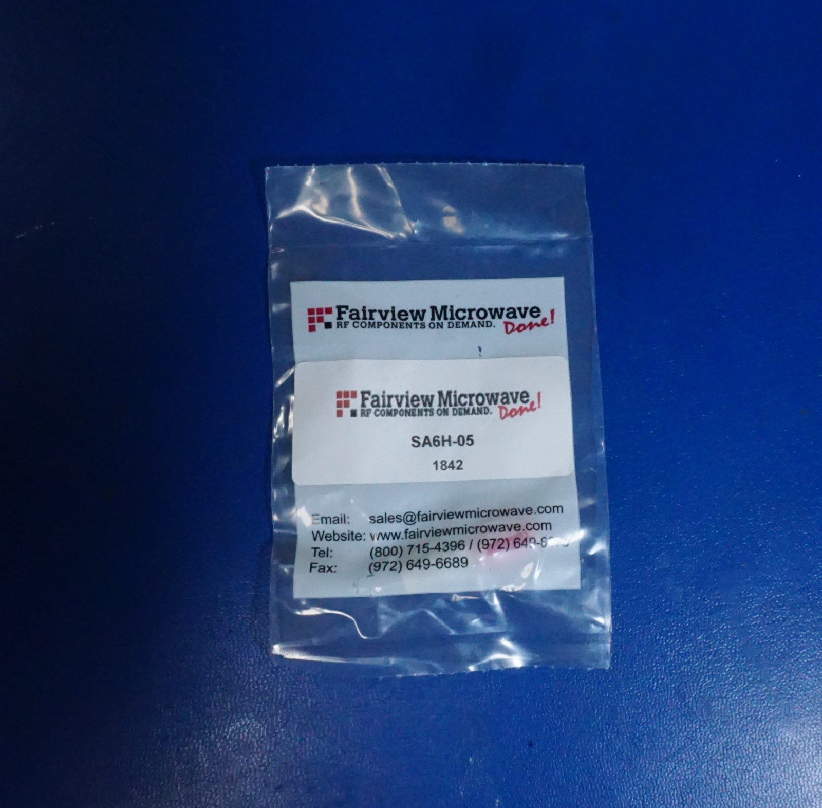 5 Fairview Microwave SA6H-05 5dB SMA M to SMA F RF Fixed Attenuator 2W 6GHz