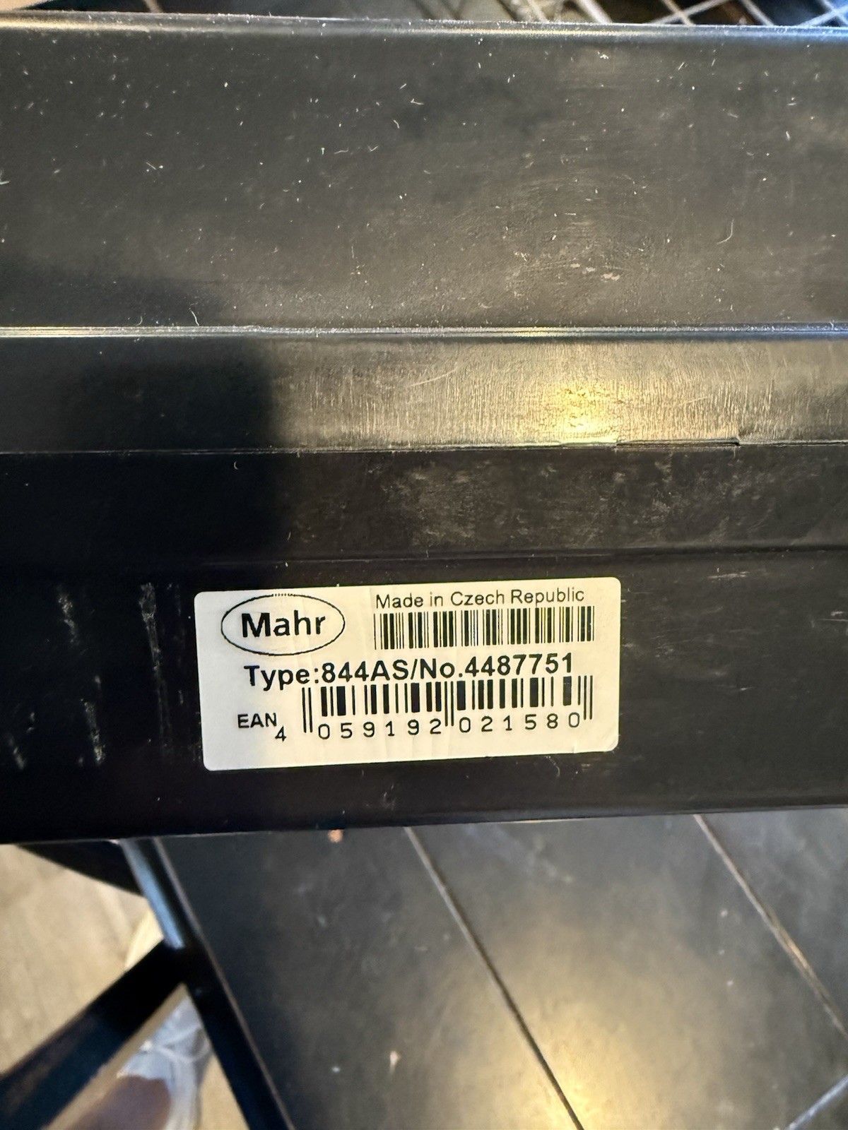 Mahr 844A 844AS Bore Gage Set 6-100 w/ Case & 16.000 Setting Ring
