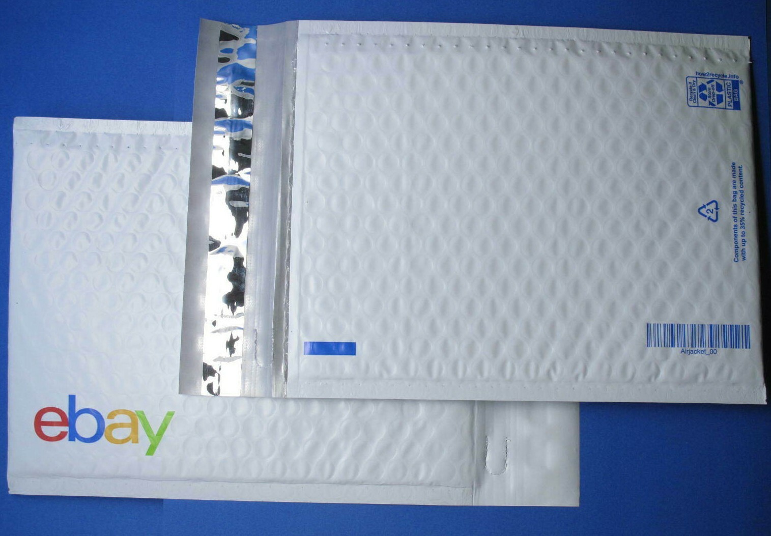 100 – eBay 6.5″ x 9.25″ Padded Shipping Envelopes Air Jacket Bubble Mailers NEW
