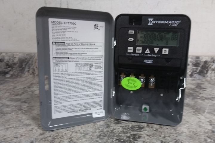 Intermatic ET1705C 120-277VAC 30 A 7 Day Maximum Electronic Timer