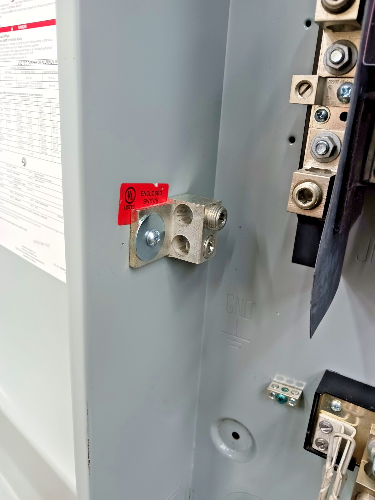 Siemens 200 Amp Fusible Heavy Duty Safety Switch 3 Pole 600V AC/DC HF364N