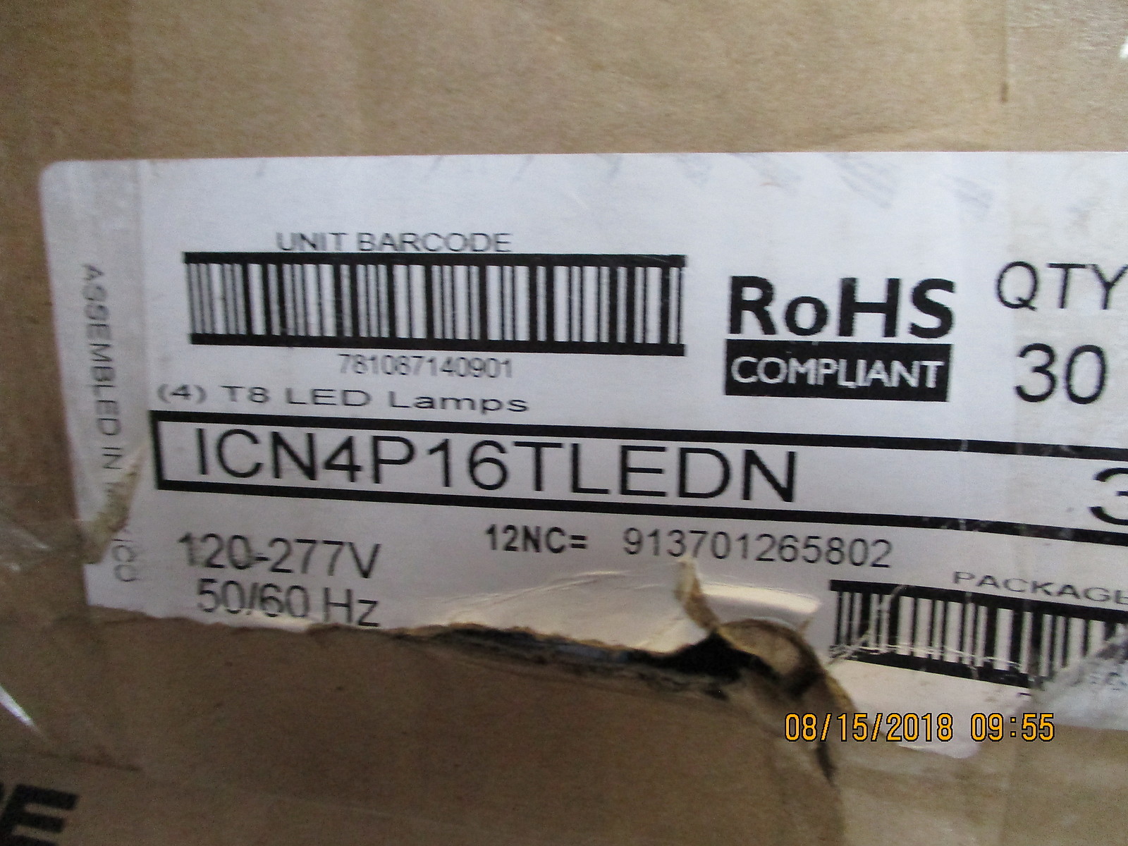 BRAND NEW!, ICN-4P16-TLED-N, Philips Advance LED 120V-277V Electronic Driver