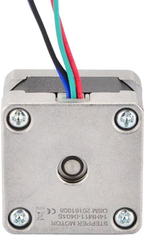 Stepper Motor NEMA 14 Bipolar 0.9 Deg 11Ncm 4-Wires 0.4A