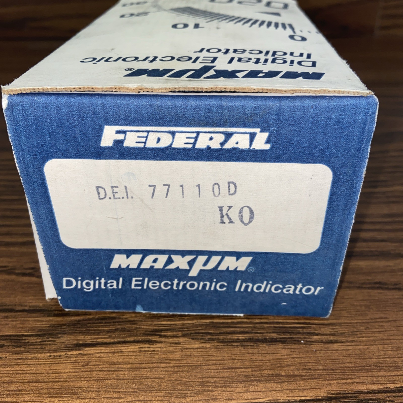 Mahr Federal Maxum Plus w/ Digital Output 3.4V DEI-71110D 🔥NOS🔥