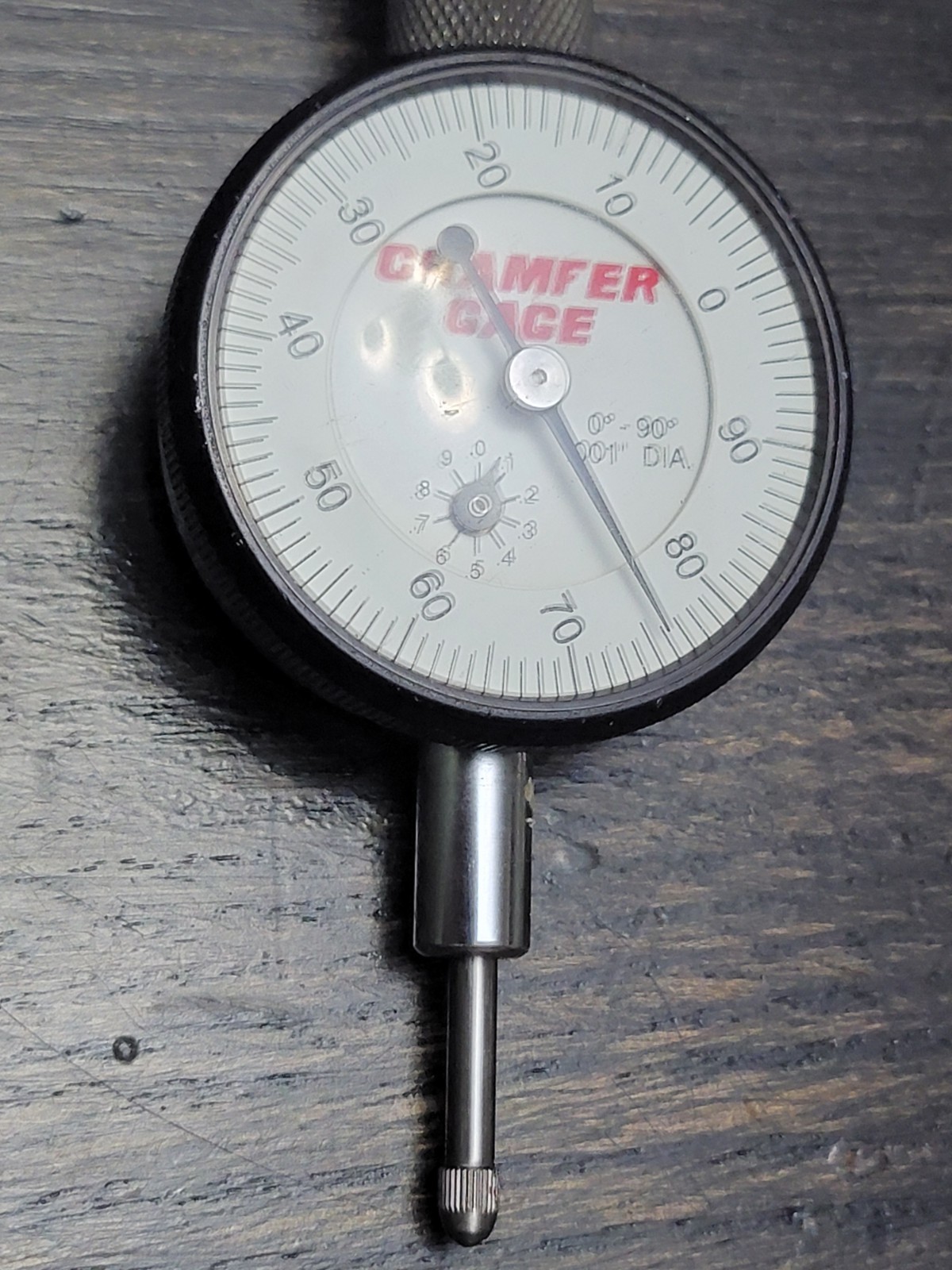 BARCOR INC. Model 1090 0-90 Degree .001″ DIA. Chamfer Gage Made In The USA ?