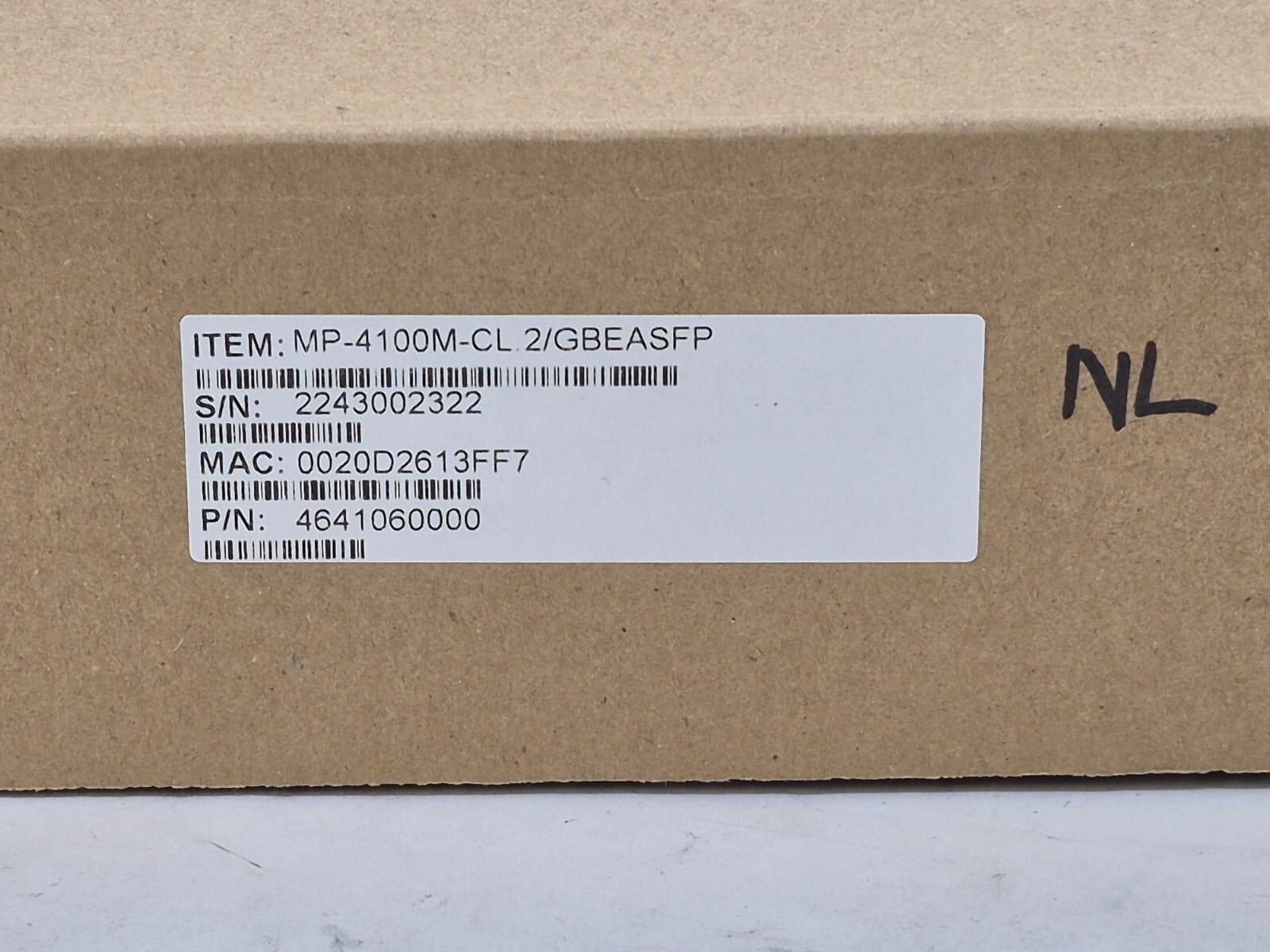MP-4100M-CL.2/GBEASFP