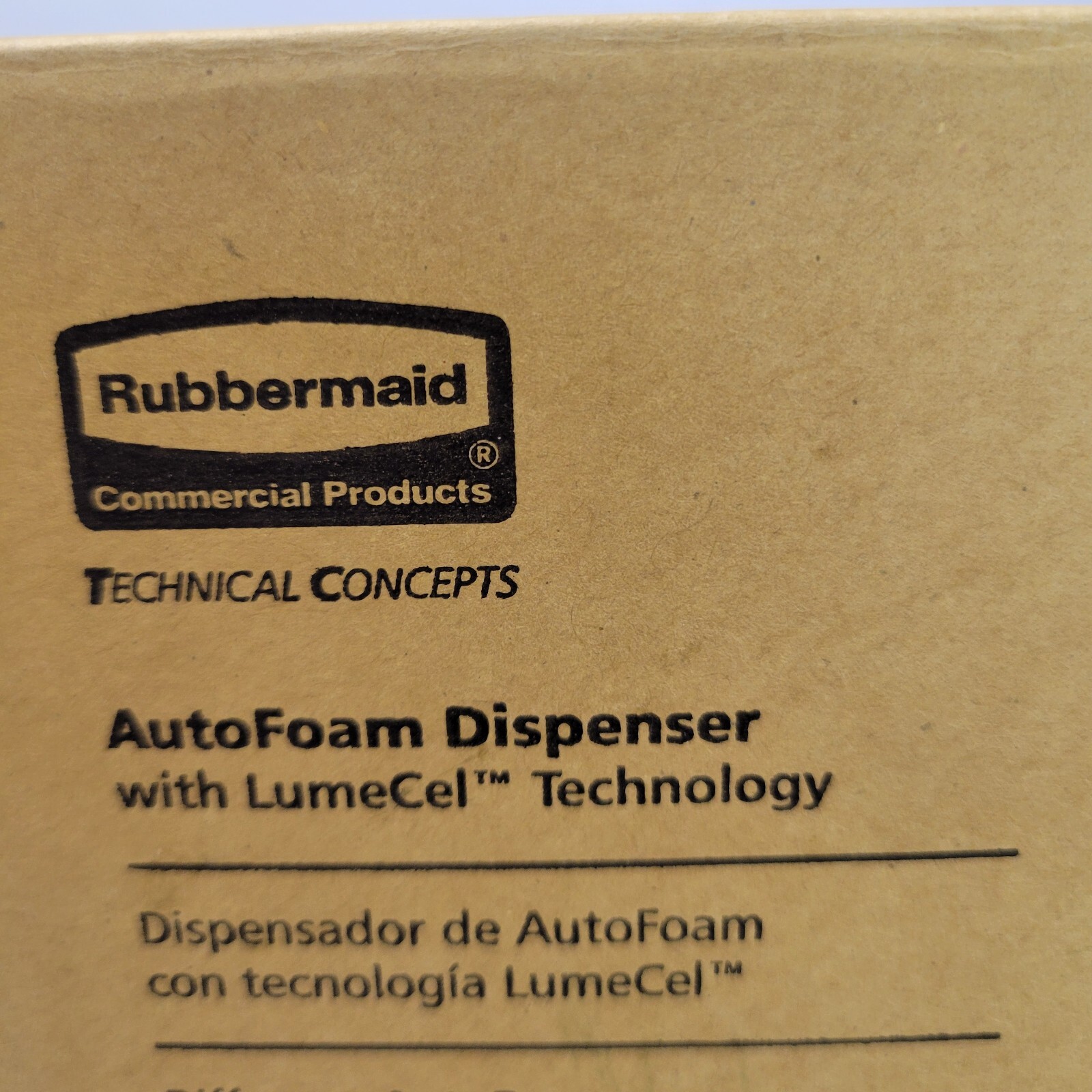 Rubbermaid Commercial AutoFoam Soap Dispenser Touchless LumeCel Technology