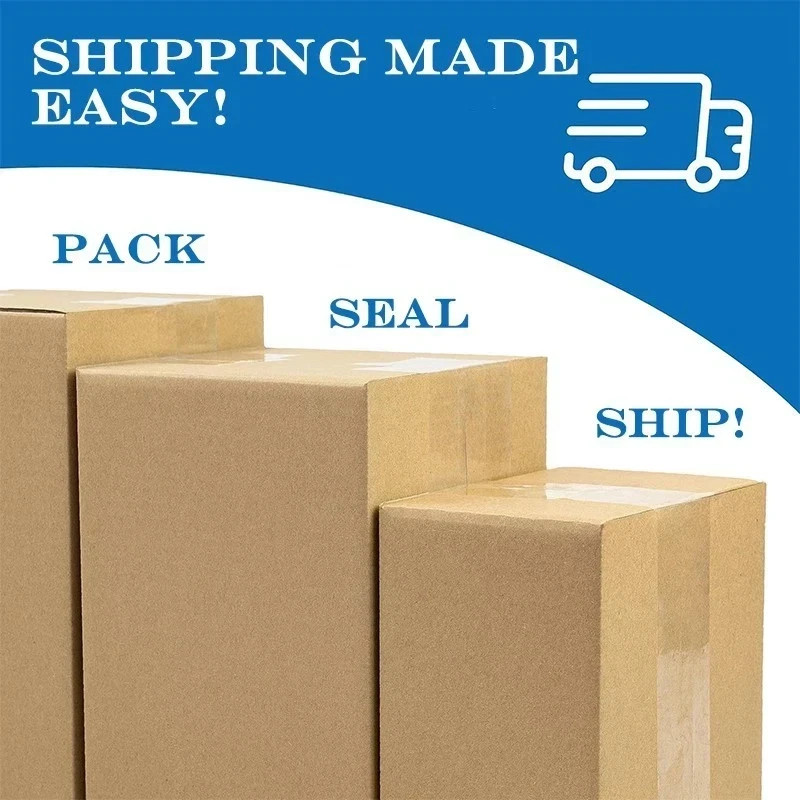100 6x6x4 Cardboard Paper Boxes Mailing Packing Shipping Box Corrugated Carton