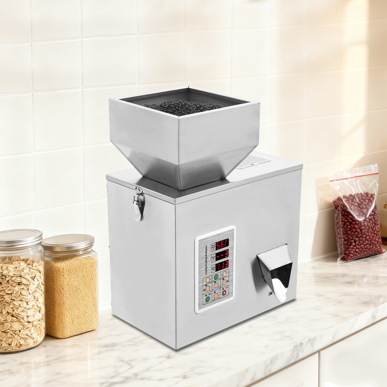 Automatic Intelligent Weighing Filling Machine Adjustable Particle Dispenser