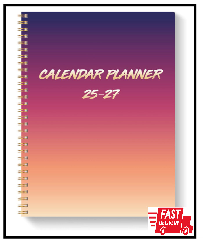 Monthly Planner 2025-2027, 2025 Calendar 36 Months, January 2025 – December 2027