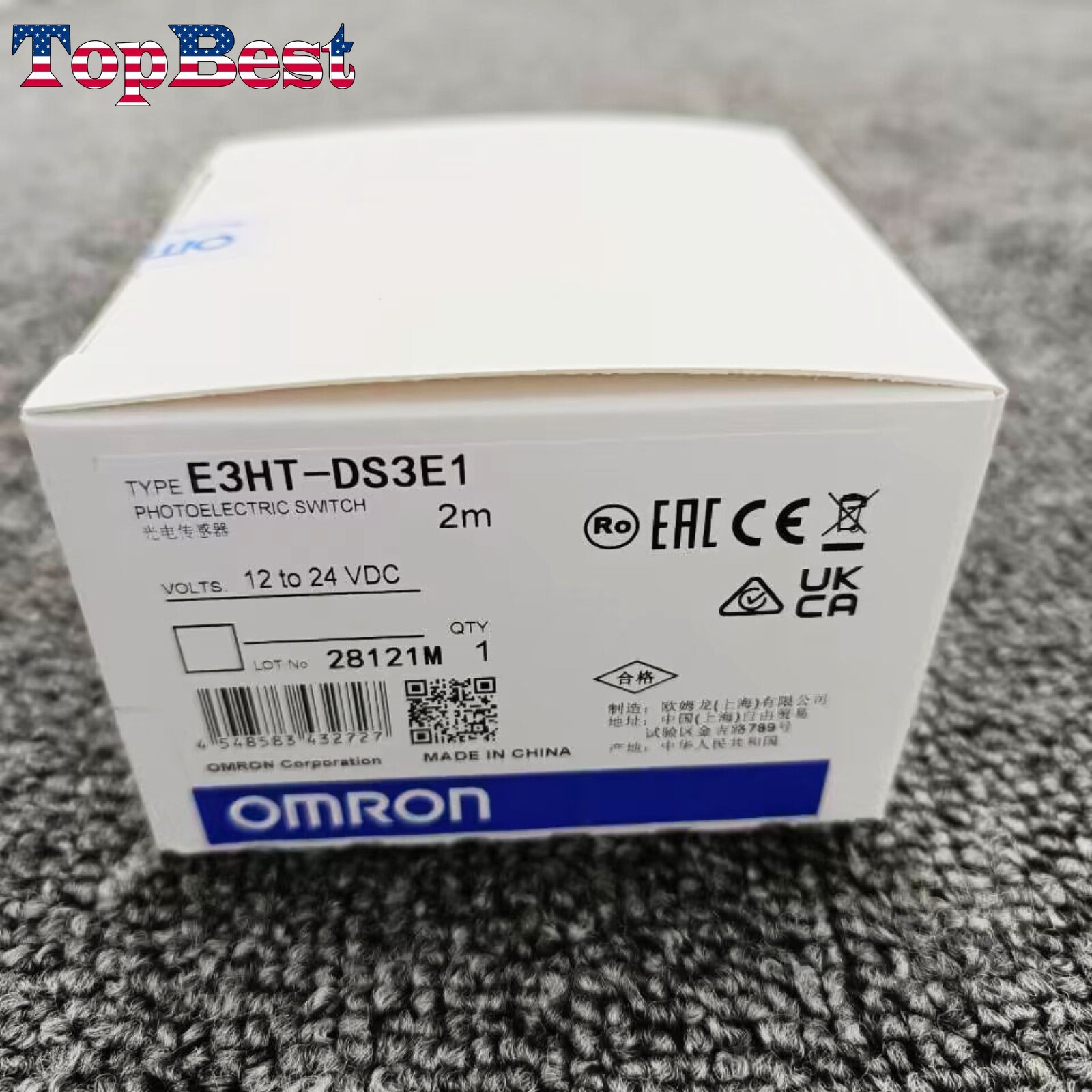Reflective Photoelectric Switch Sensor For Omron Automation & Safety E3HT-DS3E1