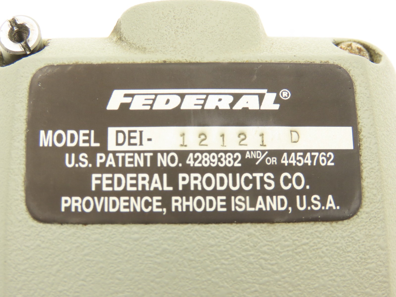 Mahr Federal DEI-12121D Maxum Digital Comparator Indicator Gage .025″- .0005″