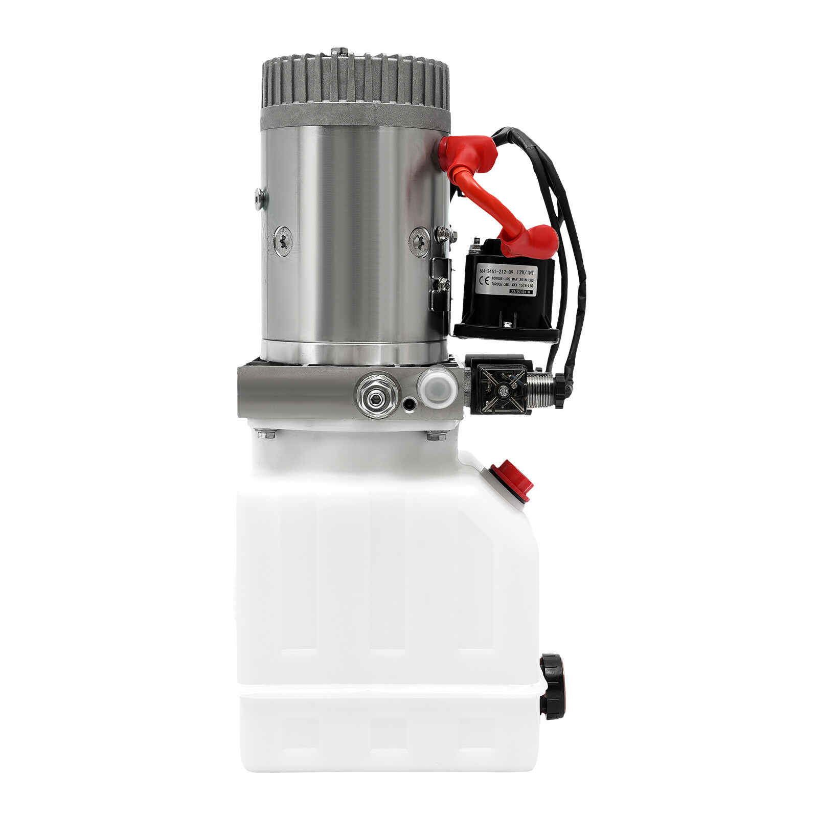 3 Quart Double Acting Hydraulic Pump Dump Trailer Reservoir 12V DC Unit Pack