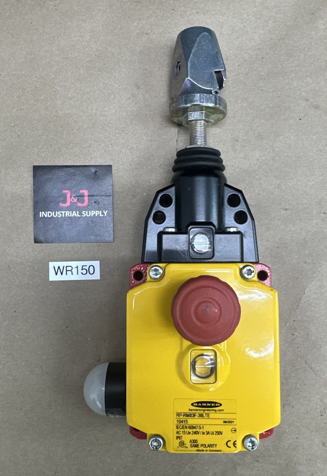 Banner RP-RM83F-38LTE Rope Pull with Emergency Stop 10415 – NEW NO BOX SURPLUS