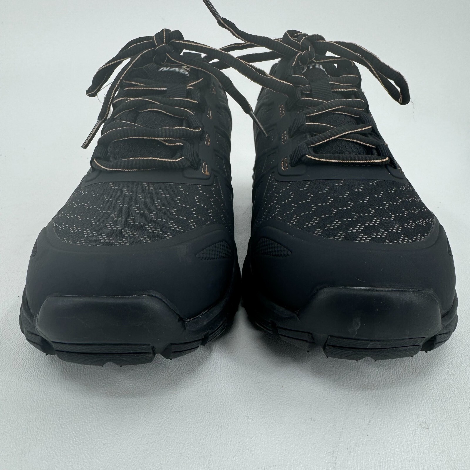 NEW Nautilus Stratus Work Safety Shoes WOMENS Black N4661 Lace Up Soft Toe 9
