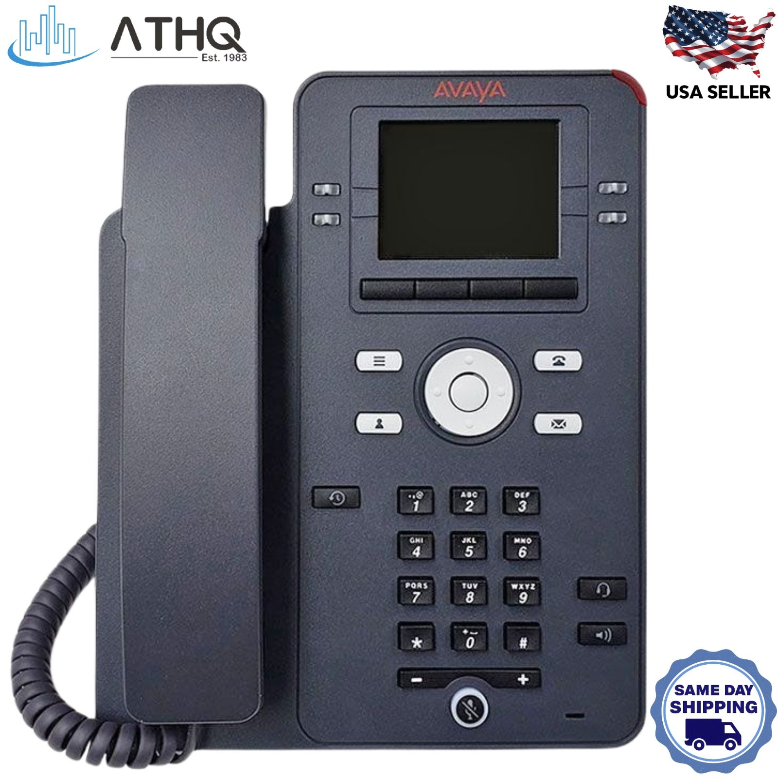 Avaya J139 IP Phone 700513916 4-Line Gigabit Color Display SIP PoE Wideband NEW