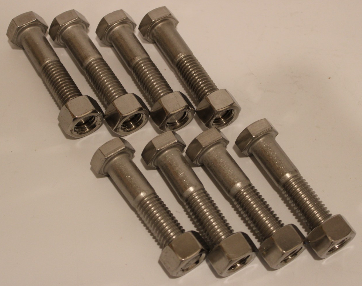 4″ Flange Bolt Kit – 4″ CL 150 T-304 SS 5/8″ x 3″ – Box of 8 Bolts & Nuts Only