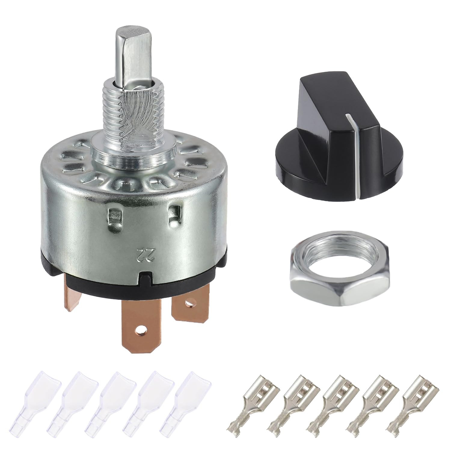 12A 250V/16A 125V Rotary Switch 4Position 3Speed Fan Heater Speed Selector Swit