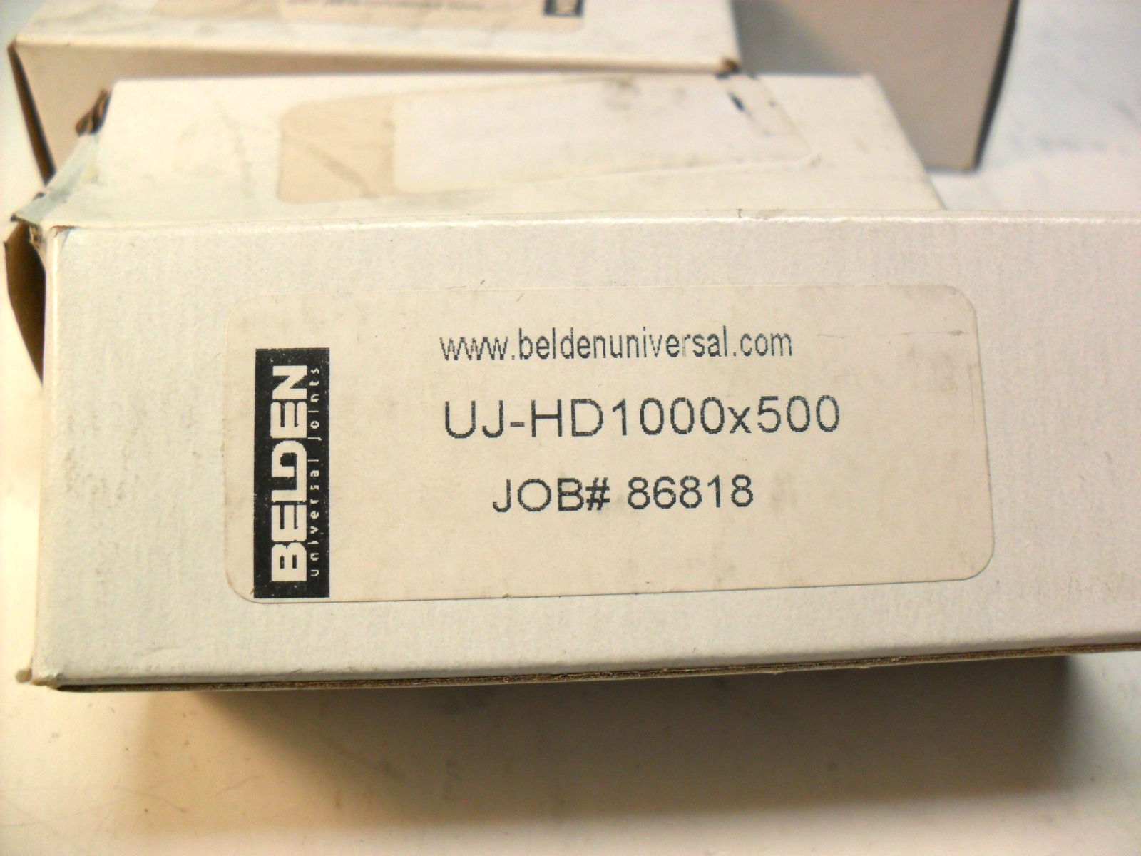 BELDEN UJ-HD1000X500 – Universal Joint,1000 RPM, Steel 806V46 – New in Box