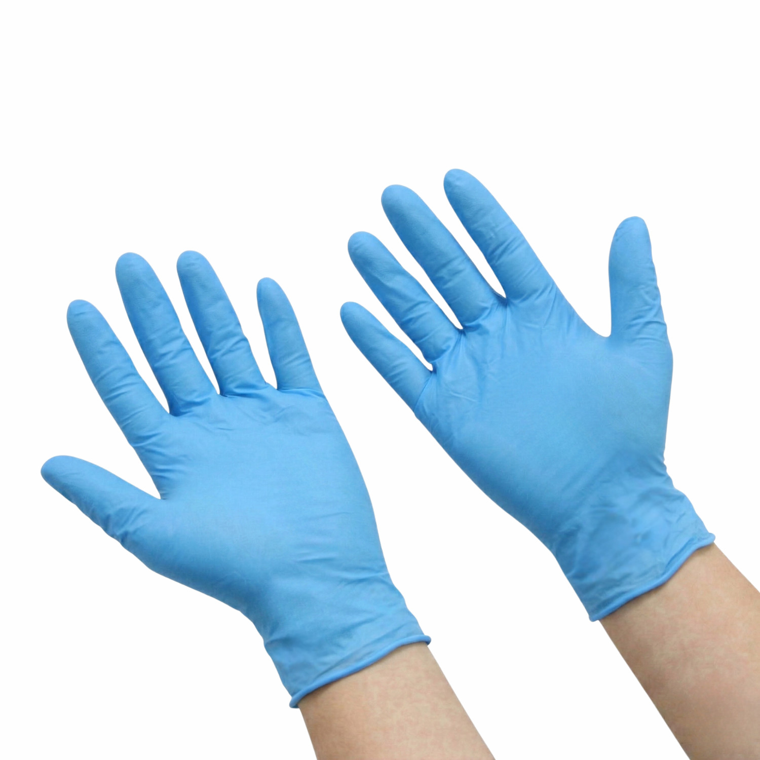 6 Mil 2XL Blue Nitrile Gloves, 1000 Pcs, Disposable, Latex Free, Medical Grade