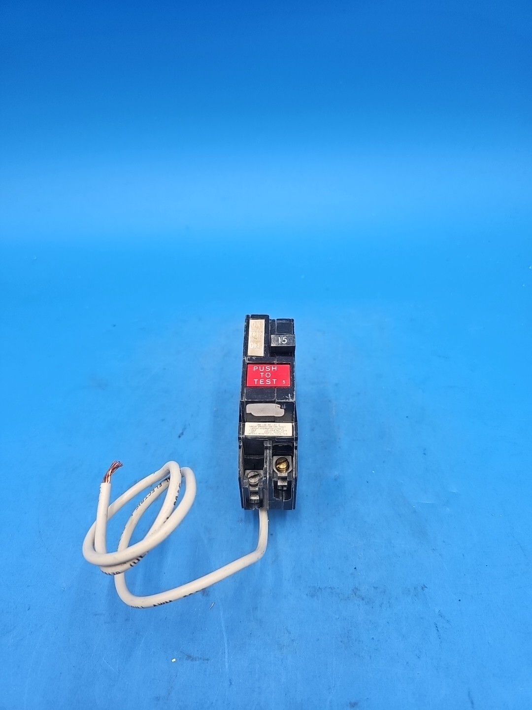 GE General Electric THQL1115GF 1 Pole 15 Amp Ground Fault Circuit Breaker