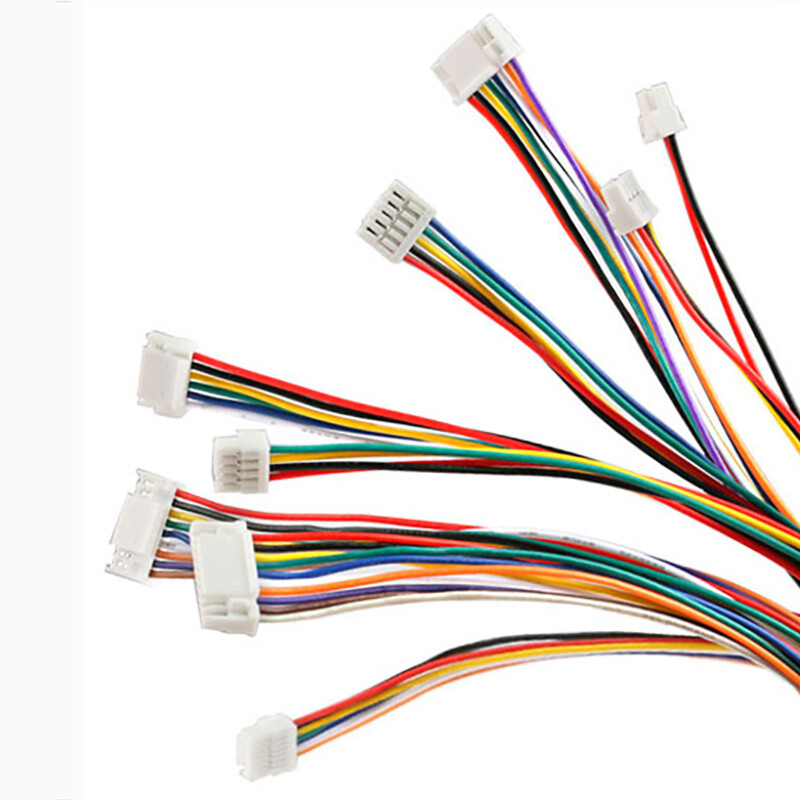 GH1.25mm 2P – 12P Connectors Electrical Terminal Wire Plug Cable With Lock 150mm