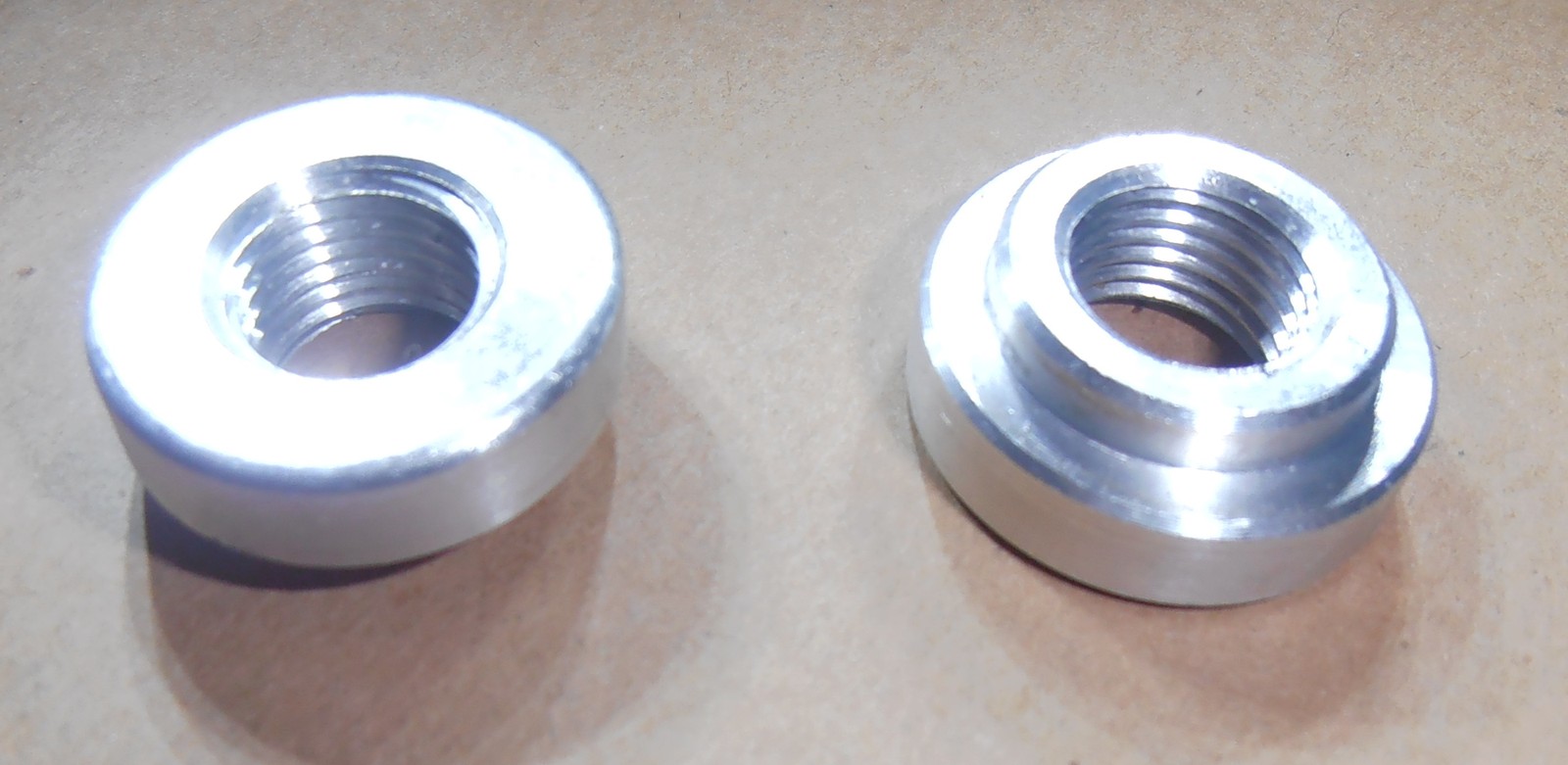 3/8-18 NPT. Weld Bungs STEEL chopper made in the USA.