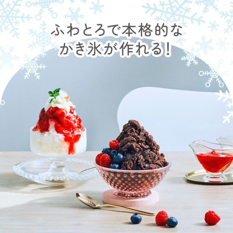 DOSHISHA Marché TOROYUKI Manual Shaved Ice Machine IS-TY-B5GY 1.1kg JAPAN NEW