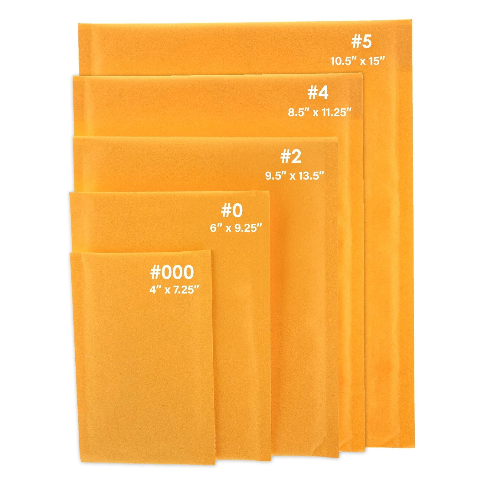 BAZIC 8.5″ X 11.25″ (#2) Self-Seal Bubble Mailers-pack of 25