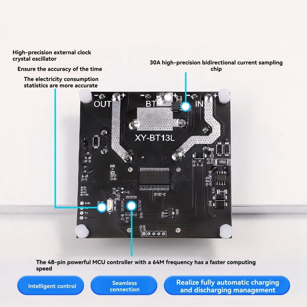 XY-BT13L 30A- for battery charging and discharging with power detection protection